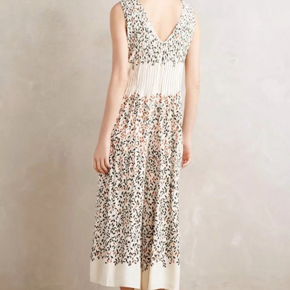 Anthropologie Cream and Black Jumpsuit - Picture 2 of 16